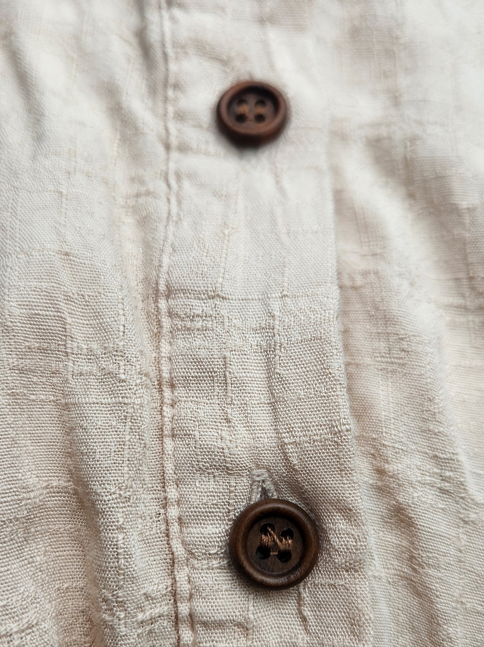 Vintage Beige Buttonup Safari Shirt - Picture 16 of 16